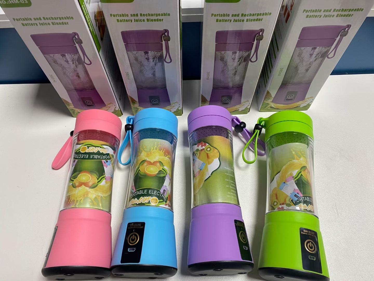 Portable USB Rechargeable Mini Blender — Smoothies On The Go