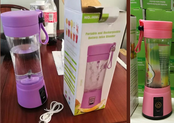 Portable USB Rechargeable Mini Blender — Smoothies On The Go