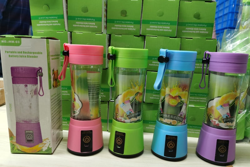 Portable USB Rechargeable Mini Blender — Smoothies On The Go